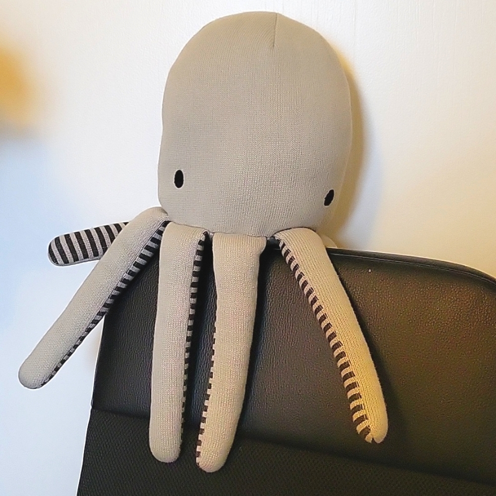 Cotton Octopus Plush Pillow Toy